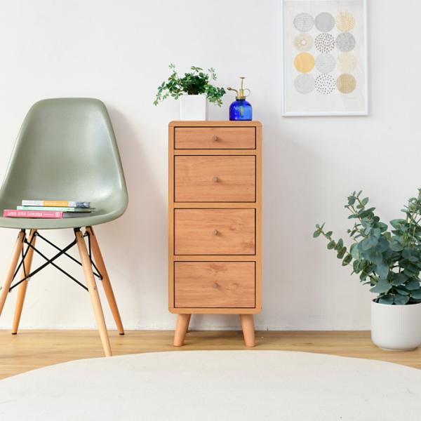 チェスト 収納棚 コンパクト 省スペース 小さい ミニ 小型 4段