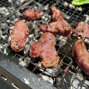 牛タン 厚切り 牛肉 バーベキュー 焼肉 塩ダレ タレ付き 味つき 一口サイズ 肉汁 焼き肉 BBQ こりこり 美味しい 牛 舌 ホルモン 500g 【納期E】【nk00000003】
