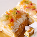 フルーツケーキ ロールケーキ 白桃 黄桃 ピーチ イチゴ 苺 キウイ 生クリーム 大きい サイズ 美味しい 誕生日 記念日 4人前 5人前 【納期E】【sm00010774】