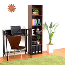 カラーボックス 棚 収納棚 横置き 横向き A4 サイズ 収納可能 隙間収納 すき間 本棚 収納ボックス オープンラック 目隠し 扉 戸 ドア シンプル 木目柄 スリム 白 【納期A】【a4-t5d】