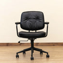 オフィスチェア おしゃれ 座面 昇降 ロッキング キャスター付き 椅子 パソコンチェア レトロ かっこいい 黒 ブラック 茶色 ブラウン グレー 【納期B】【skb-clf33】