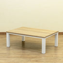 コタツ こたつ 長方形 オールシーズン 1年中使える センターテーブル リビングテーブル ローテーブル 西海岸風 ビンテージ風 レトロ アンティーク調 105×75cm 【納期B】【skb-kjl03】