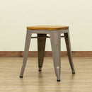 スツール 椅子 おしゃれ ビンテージ風 レトロ デザイン 黒 ブラック 緑 グリーン ベージュ シルバー 銀色 ホワイト 白 アメリカン スタッキング可能 スチール 【納期B】【skb-jh01】