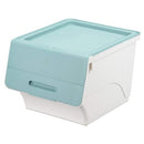 収納ボックス 蓋付き 収納ケース 積み重ね フラップ扉 【納期A】【235022】