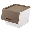 収納ボックス 蓋付き 収納ケース 積み重ね フラップ扉 【納期A】【235022】