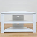 テレビ台 コーナー 部屋の隅 端っこ 角 TV台 おしゃれ テレビボード TVボード テレビ棚 シンプル 白 ホワイト 茶色 収納 棚 液晶32インチまで対応 【納期B】【skb-fb412】