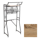 洗濯機ラック 収納 ランドリーラック 洗濯機 収納ラック 洗濯機上 スペース 収納棚 スチール おしゃれ 棚 ハンガー ランドリーバスケット 洗濯かご 洗濯物 【納期E】【szo-ldr-k】