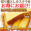 カステラ 切り落とし 長崎カステラ 切り落し 切れ端 美味しい おやつ お茶請け 濃厚 国産 無添加 無着色 無香料 プレーンカステラ 【納期E】【sm00010119】