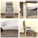 高座椅子 リクライニングチェア パーソナル チェアー ひじ掛け 肘付き 1人用 おしゃれ リラックスチェア 座椅子 和風 和室 おしゃれ 高さ調節 調整 フットレスト 【納期B】【skb-s307】