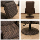 リクライニングチェア 昇降式 フット付き 足置き レバー式 椅子 座椅子 チェアー 肘掛け ひじ付き 高座椅子 パーソナルチェア リクライニング 和風 おしゃれ 【納期B】【skb-s306】