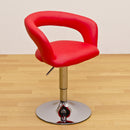 ダイニングチェア バーチェアー カウンターチェア 椅子 いす 座面 回転式 レザー 合皮 昇降式 スタイリッシュ モダン インダストリアル おしゃれ カフェ 【納期B】【clf10】