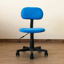 オフィスチェア キャスター 事務椅子 クッション 昇降式 シンプル 肘なし オフィスチェアー イス ブラック 黒 ブルー 青 グレー レッド 赤 【納期B】【qzya18】