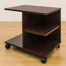 サイドテーブル キャスター付き 木目 白 カフェテーブル ローテーブル ミニテーブル ソファサイド ディスプレイ 飾り インテリア アウトレット 訳あり 【納期B】【skb-cg01】