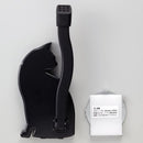 ドアストッパー 猫型 ねこ 猫 ネコ おしゃれ マグネット ゴム 室内 強力 玄関扉 止め かわいい 白 黒 ホワイト ブラック 折り畳み 戸当り 換気 ドア止め金具 【納期A】【810689】