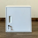 収納ボックス ロッカー シンプル スチール 収納 キューブボックス 鍵つき おしゃれ 扉 ブラック 黒 ブルー 青 レッド 赤 ホワイト 白 イエロー 黄色 【納期B】【skb-jac04】