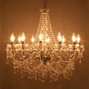 シャンデリア 12灯 天井 吊り下げ 照明 おしゃれ ゴージャス 豪華 北欧 ペンダントランプ ペンダントライト クラシック レトロ アンティーク調 ヨーロピアン 【納期C】【akz-67b308886k】