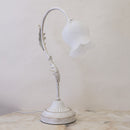 テーブルランプ クラシカル 北欧 ヨーロピアン おしゃれ レトロ アンティーク調 テーブルライト 照明 花型 デザイン アイアン シェード 卓上 デスクライト 【納期C】【akz-yg18207-1t】