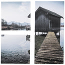 絵画 壁掛け インテリア アートパネル 組み合わせ おしゃれ 風景 【納期B】【azm-art-126】