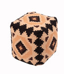 スツール 椅子 キリム 柄 オルテガ調 デザイン おしゃれ ビーズクッション 足置き オットマン 腰掛け チェア ダイニング デザイン リビング 子供 子ども部屋 【納期B】【azm-fab-002】