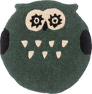 チェアマット 座布団 チェアシート クッションシート おしゃれ かわいい 面白い おもしろ アニマル 動物柄 猫 ネコ フクロウ ひつじ 羊 クマ 熊 円形 丸型 【納期B】【azm-fab-012】