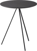 サイドテーブル 丸 北欧 おしゃれ リビングテーブル センターテーブル 円形 丸型 木目 デザイン スタイリッシュ かっこいい 三脚 シンプル インテリア サークル 【納期A】【azm-hit-232】