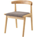 ダイニングチェア 椅子 シンプル 北欧 おしゃれ 天然木 木製 かわいい オシャレ お洒落 ひじ掛けなし デザイン ナチュラル カントリー調 背もたれ カーブ 【納期A】【azm-hoc-541】