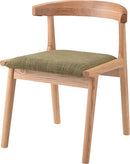 ダイニングチェア 椅子 シンプル 北欧 おしゃれ 天然木 木製 かわいい オシャレ お洒落 ひじ掛けなし デザイン ナチュラル カントリー調 背もたれ カーブ 【納期A】【azm-hoc-541】