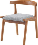 ダイニングチェア 椅子 シンプル 北欧 おしゃれ 天然木 木製 かわいい オシャレ お洒落 ひじ掛けなし デザイン ナチュラル カントリー調 背もたれ カーブ 【納期A】【azm-hoc-541】