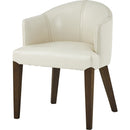 ダイニングチェア おしゃれ フェイクレザー 合成皮革 木製脚 天然木 北欧 アメリカン ビンテージ風 レトロ 赤 レッド カントリー 椅子 ダイニングチェアー 1脚 【納期A】【azm-hoc-55】