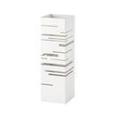 傘立て スリム おしゃれ 屋外 室内 外置き 内置き 北欧 傘たて デザイン お洒落 芸術的 スタイリッシュ 角型 白 ホワイト グレー 【納期B】【azm-lfs-180】