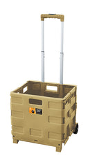 キャリー ワゴン キャスター 折りたたみ 折り畳み アウトドア キャンプ かご バスケット キャリーケース おしゃれ 【納期B】【azm-lfs-35】