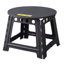 折りたたみテーブル アウトドア テーブル 折り畳み 円形 丸型 簡易 持ち運び 携帯 車 収納 キャンプ 台 おしゃれ かっこいい 大きいサイズ コンパクト 薄型 【納期B】【azm-lfs-414】