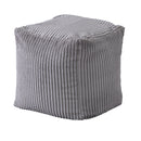 ビーズクッション かわいい スツール 座布団 クッション コーデュロイ おしゃれ キューブ型 フットクッション 枕 発泡ビーズ マイクロビーズ ダブルファスナー 【納期B】【azm-lss-804】