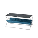 ローテーブル 折りたたみ 収納 コンパクト 持ち運び アウトドア キャンプ 室内 リビング 【納期B】【azm-mip-95】