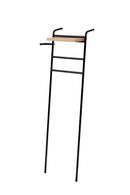 ハンガーラック 傘立て 傘たて 立て掛け スリム スタイリッシュ シンプル 玄関 エントランス インテリア ブラック 黒 ホワイト 白 スチールラック 日本製 【納期B】【azm-nit-14】