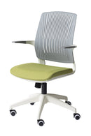 オフィスチェア おしゃれ キャスター付き ひじ掛け付き 肘付き 昇降式 回転式 椅子 デスクチェア スタイリッシュ 事務椅子 オフィス 職場 【納期A】【azm-ofc-50】