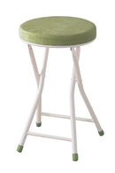 スツール 折りたたみ クッション座面 椅子 背もたれなし 【納期B】【azm-pc-31】