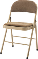 折りたたみチェア 折り畳みチェアー 折畳み 椅子 簡易 シンプル クッション 座面 背もたれ カジュアル おしゃれ かわいい コンパクト スリム 収納 省スペース 【納期B】【azm-pc-33】