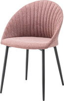 ダイニングチェア 椅子 パーソナルチェア インテリア モダン アート おしゃれ オフィス 応接 マンション エントランス ロビー ホテル 映える ピンク 青 ブルー 【納期B】【azm-pc-364】