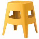 スツール 椅子 腰掛け おしゃれ 北欧 チェア 背もたれなし 玄関 リビング スタッキング可能 重ねられる かわいい デザイン 黒 ブラック グレー 黄色 イエロー 【納期B】【azm-pc-865】