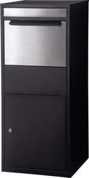 宅配ボックス スリム 宅配BOX 不在ボックス置くだけ 戸建て 置き配 シンプル 大容量 おしゃれ スタイリッシュ 郵便ポスト 郵便受け 玄関 自立式 荷物 受取り 【納期A】【azm-pst-216】