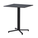 テーブル カウンターテーブル 正方形 60×60cm スチール 金属 スタイリッシュ 無骨 インダストリアル 黒 ブラック グレー レッド 赤 バーテーブル おしゃれ 【納期A】【azm-pt-331】