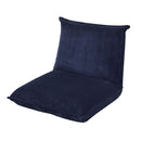 座椅子 折りたたみ 2つ折り フロアーチェアー コンパクト 無地 コーデュロイ リビング リクライナー 【納期A】【azm-rkc-942】