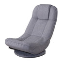 座椅子 回転 リクライニング フロアチェア ハイバック リクライナー 【納期A】【azm-thc-201】