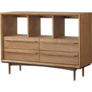 チェスト 木製 おしゃれ 北欧 オープンラック 引き出し スライドレール 収納棚 シンプル デザイン インテリア 家具 収納 棚 【納期A】【azm-tim-35】