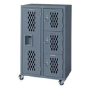 ロッカー 収納 棚 ローチェスト スチール製 キャスター付き 【納期A】【azm-tpn-41】