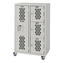 ロッカー 収納 棚 ローチェスト スチール製 キャスター付き 【納期A】【azm-tpn-41】