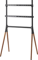 テレビスタンド おしゃれ シンプル 北欧 テレビ台 おしゃれ ハイタイプ 壁掛け風 賃貸対応 マンション スタンド モニター台 モニタースタンド オフィス 会議 【納期A】【azm-ts-21】