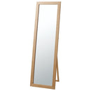 スタンドミラー 姿見 鏡 シンプル 木製 ウッドフレーム インテリア 全身 北欧 カントリー ナチュラル 【納期A】【azm-tsm-44】