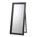 スタンドミラー 鏡 全身 姿見 ワイド 大きい 木製 フレーム 天然木 ウッド 自立式 飛散防止 大型 パイン材 ラッカー塗装 姿見鏡 インテリア ナチュラル 北欧 【納期A】【azm-tsm-911】